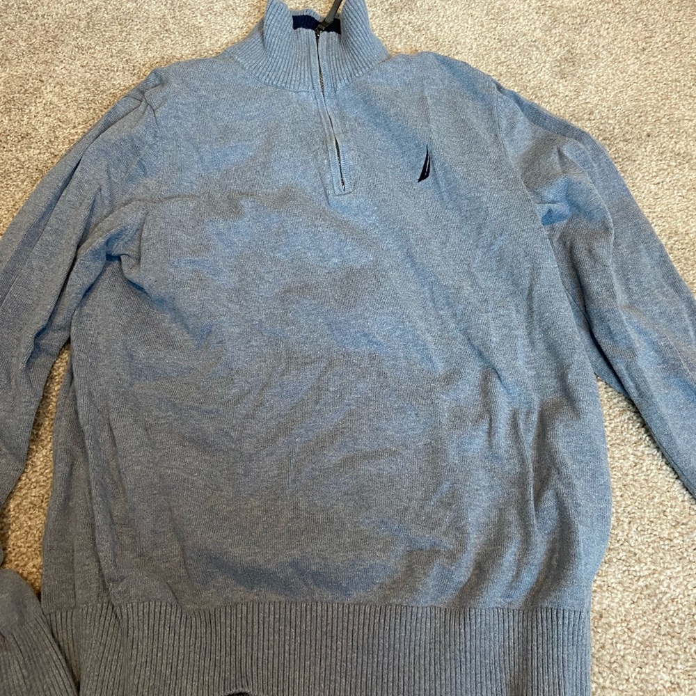 Nautica quarter zip sweater